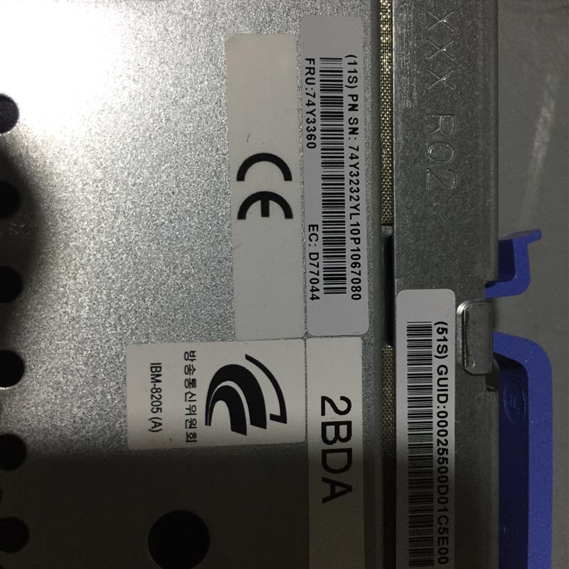 IBM 2BDA 00E0646 74Y3232 74Y3451 12X Channel DDR HAC卡