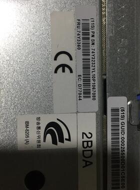 IBM 2BDA 00E0646 74Y3232 74Y3451 12X Channel DDR HAC卡