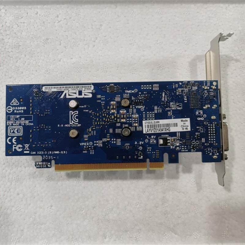 华硕 GT1030-SL-2G-BRK  D5的 GT1030显卡 低功耗 静音版 几乎新