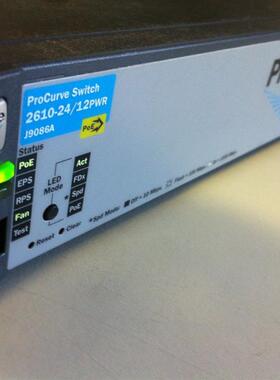 HP/惠普 ProCurve 2610-24/12PWR(J9086A) 12口POE供电