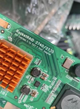 火箭 RocketRAID 2740  16口 SAS卡 阵列卡