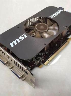 微星N250GTS-2D暴雪IⅡ512M-F1真512MD3 二手PCI-E独立显卡256bit