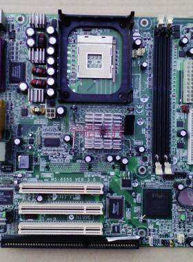 联想QDI P7LI -A I845GL MS-6555台式电脑工控机主板支持ISA槽HL