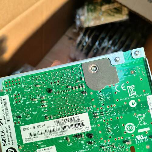 原装HP 10GB G8 万兆网卡 560FLR-SFP+ 665241-001 669281-001