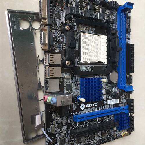 梅捷SY-M3A78全固态版S1  支持AM3/DDR3集显主板