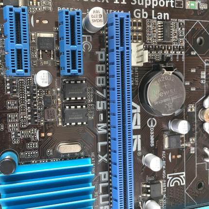 1155针华硕P8B75-M LX PLUS全集成小板 B75 USB3 DDR3 拼Z77