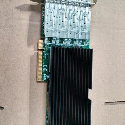 英特尔 X520-DA4 PE310G4SPI9LB-XR-FE Intel 82599ES 四口万兆