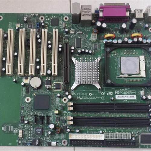 英特尔 D845GEBV2/D845PESV 6个PCI槽 478针台式机电脑主板D865GB