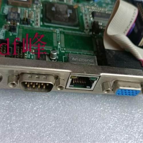 研华PCA-6772 Rev.A2  集成CPU ISA半长卡工控机电脑主板 现货