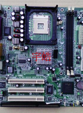 联想MS-6555 845GL  478针ISA槽火花机机床HL线切割电脑主板