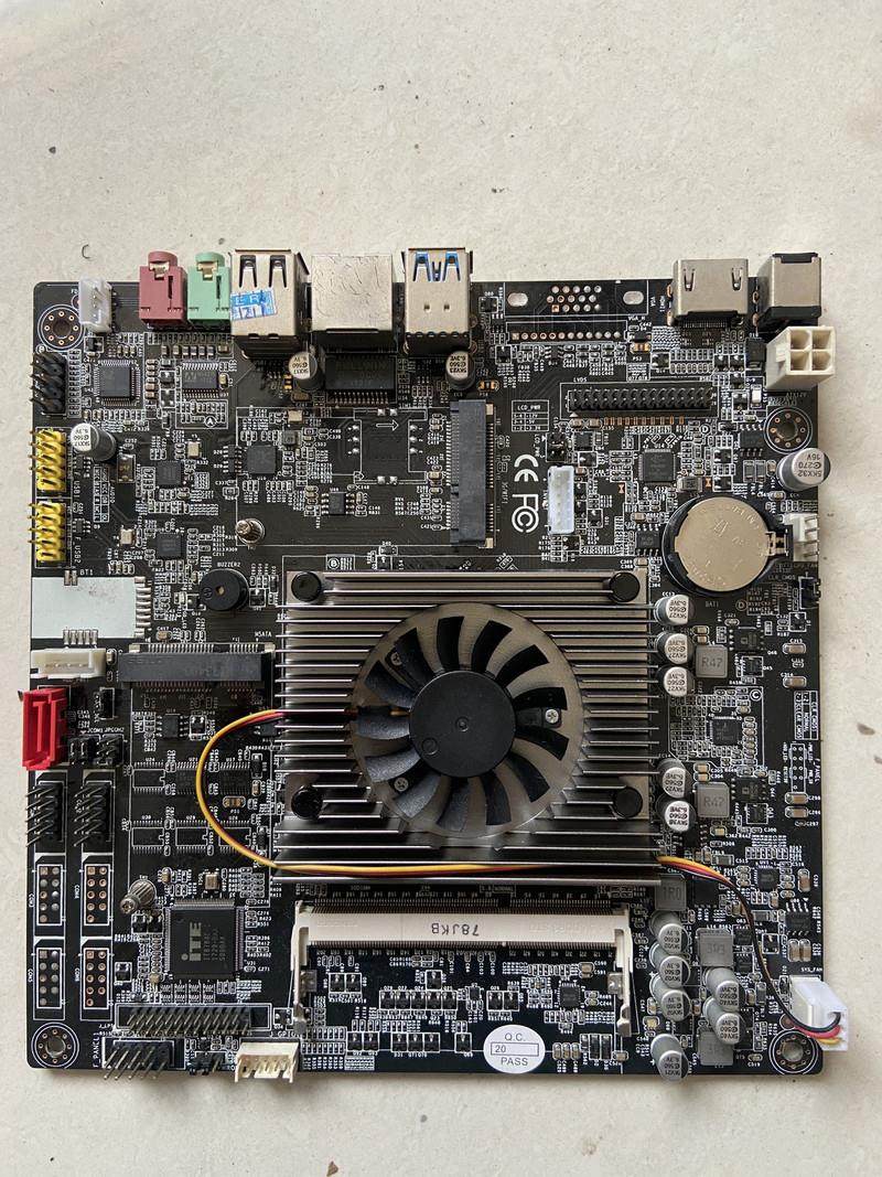 原装拆机 rw-a1802p j1800主板 收银机 触摸屏一体机小板dc 12v