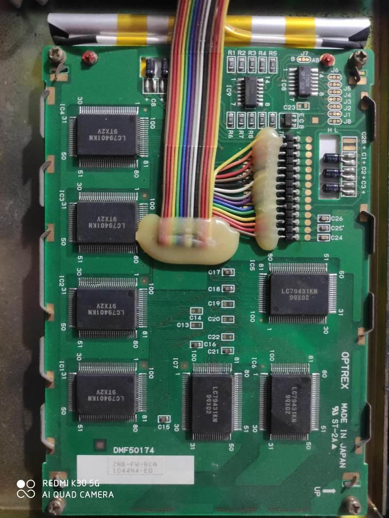 进口原装DMF50174ZNB-FW液晶显示屏日本光王OPTREX显示模块