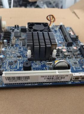 D525 DC-IN 6COM 100M 主板 17*17工控机 D525 带PCI 支持LVDS