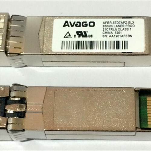 原装正品AVAGO AFBR-57D7APZ 850nm 8G多模SFP+光模块