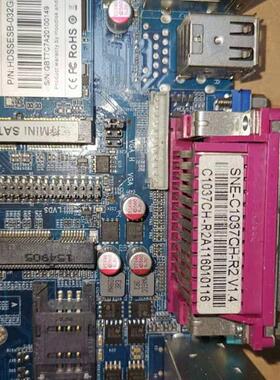 1037U  SNE-C1037CH-R2  DC12V 17*17 P0S机 收银机 工控机 主板