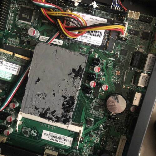 信步SV1a-18014P-L J1800集成CPU 一体台式机迷你电脑主板支持DD3