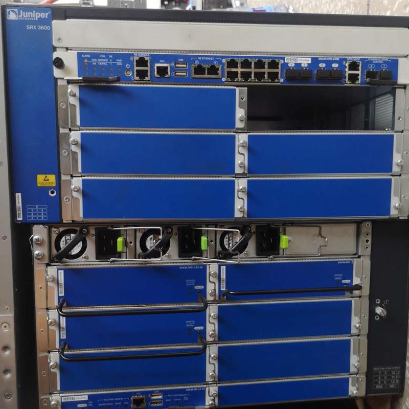 Juniper/瞻博 SRX3600 防火墙 配SRX3K-SFB-12GE/SRX3K-RE-12-10