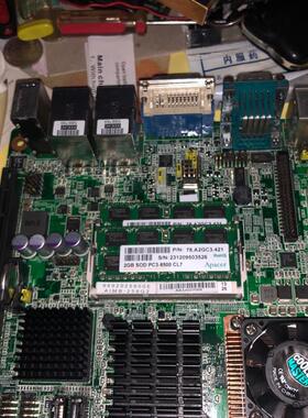 拆机 研华AIMB-258G2/AIMB-258G2-00A1E工控主板送CPU风扇