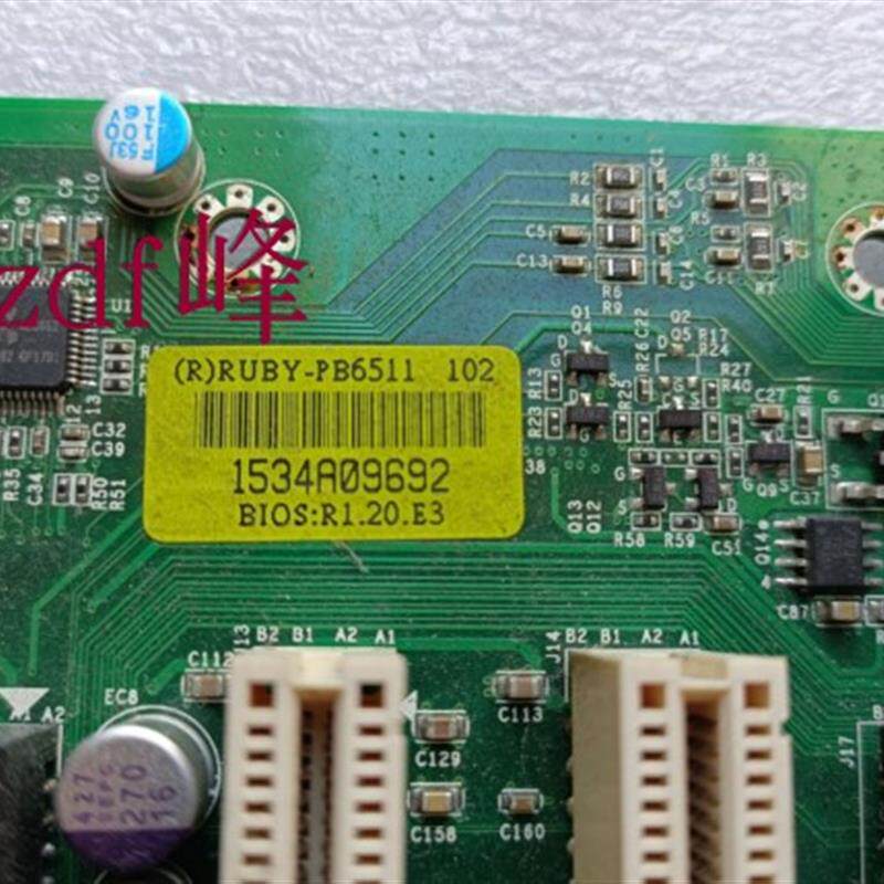 瑞传 RUBY-PB6511 BIOS:R1.20.E3台式电脑工业设备主板双网口DDR3