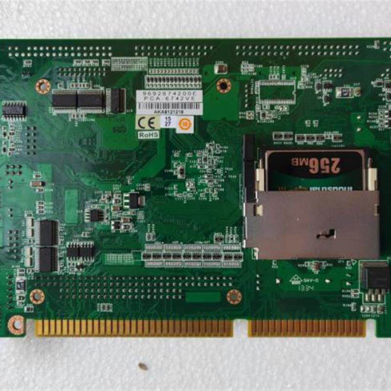研华PCA-6742VE/6742LV Rev.A1 ISA半长电脑工控机主板 包好