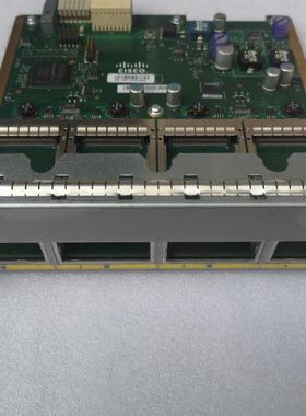 思科 WS-X4904-10GE 4口万兆模块 用于4900M机箱 9成新 测试OK