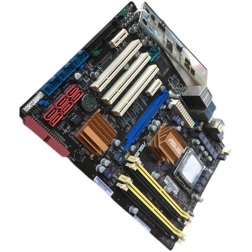 华硕P5Q SE PLUS P45主板 固态八相供电 775针/DDR2 拼EP45-UD3L