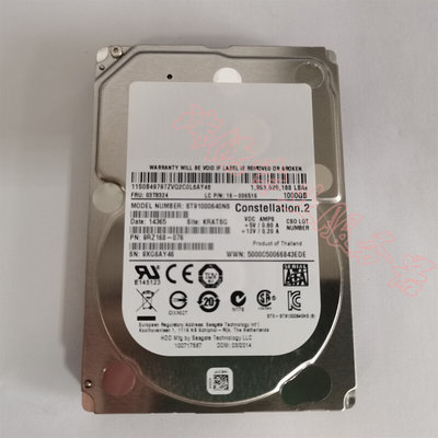 1TB 2.5 SATA 03T8324 16-006516 ST91000640NS 硬盘