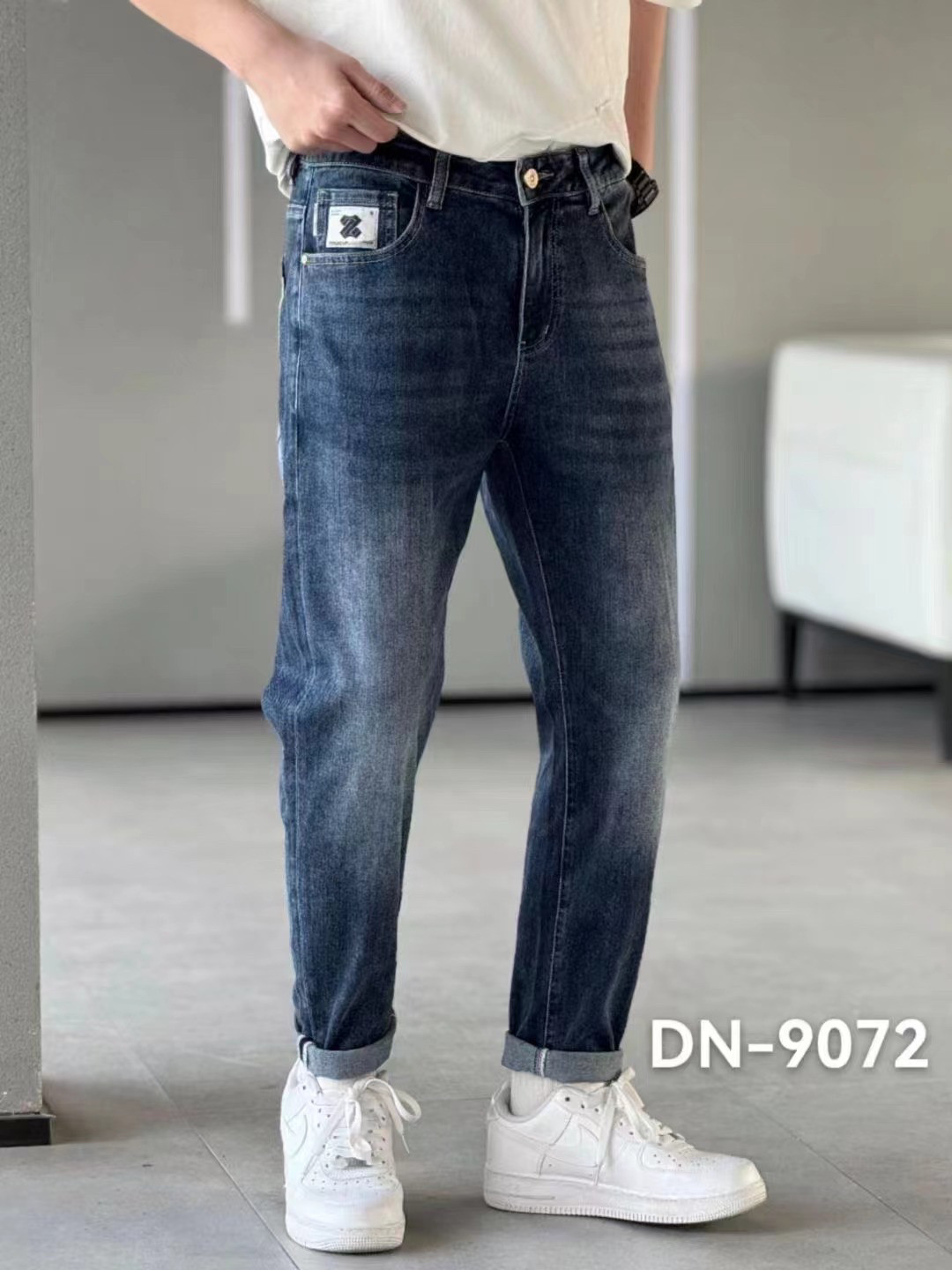长裤动力牛水磨高端春秋新款