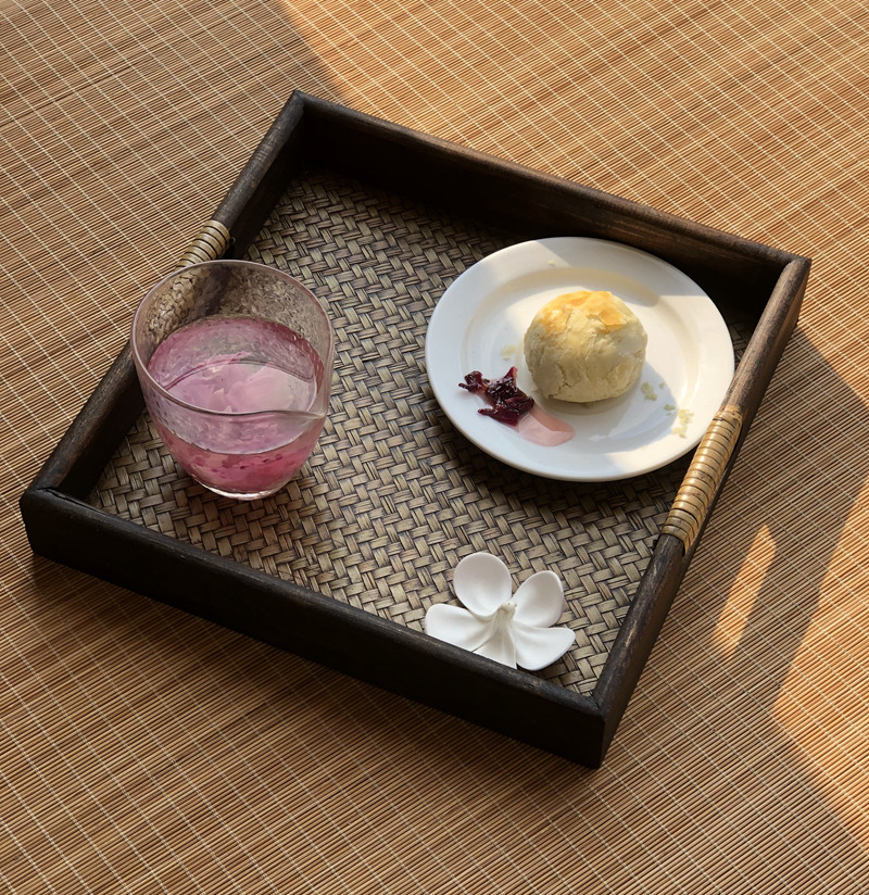 Thai wooden  Rattan Tray Fruit plate Square Flower pot Southeast Asia SPA hotel desktop Retro Storage trayin the Home accessories , Decorative items , Fruit plate/Fruit baskets  category - from Buy2taobao.com to provide professional Taobao agent buy service