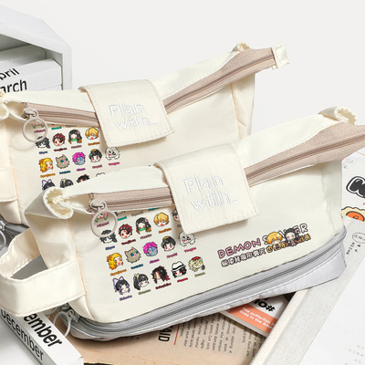 鬼灭之刃无限城电影周边动漫笔袋