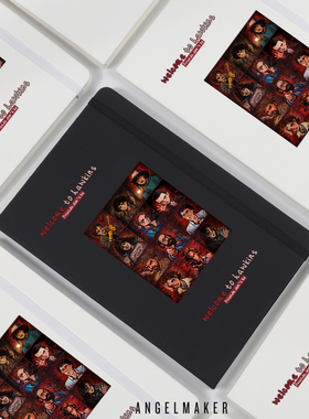 怪奇物语StrangerThings周边谷子美剧粉丝礼物笔记本子绑带记事簿