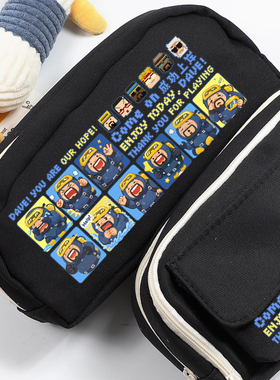 DAVE THE DIVER潜水员戴夫周边同人二次元学生帆布笔袋文具收纳包