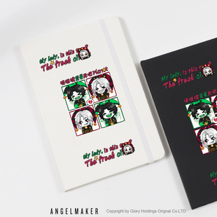 怪诞怪胎马戏团周边皮埃罗同人谷子二次元学生绑带笔记本子记事簿