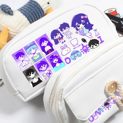 Steam恐怖游戏omori周边文具笔袋