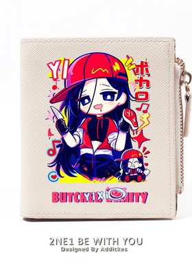 可爱日系虚荣屠夫奕夕虚拟歌姬二次元谷子小众多卡位零钱包卡包女