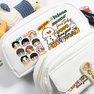 SNOWMAN雪人周边 目黑莲岩本照同人粉丝应援礼物笔袋文具盒女学生