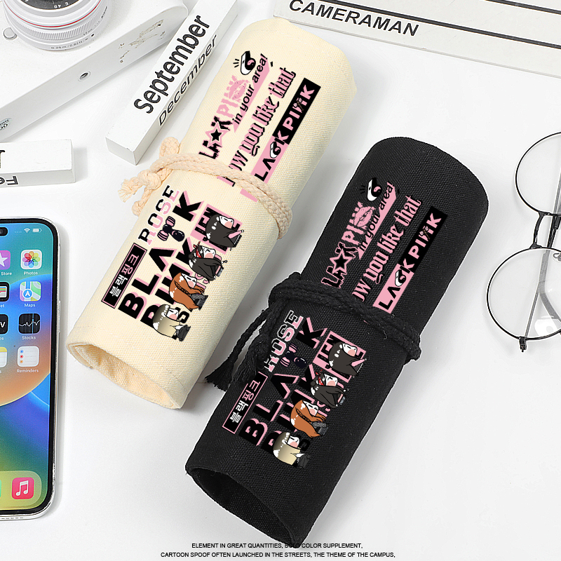 blackpink周边笔袋文具袋