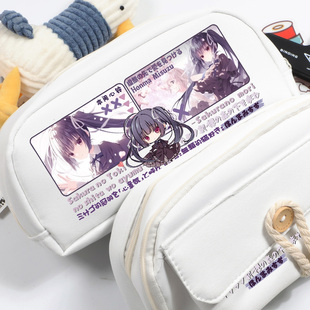 枕社樱之诗樱之刻周边 本间心铃同人吧唧谷子动漫 文具盒学生笔袋