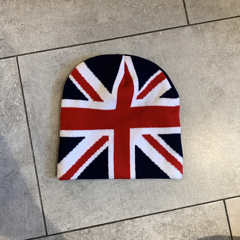 个性街舞针织毛线帽hip直筒套头帽子男女逛街学生冷帽针织帽百搭