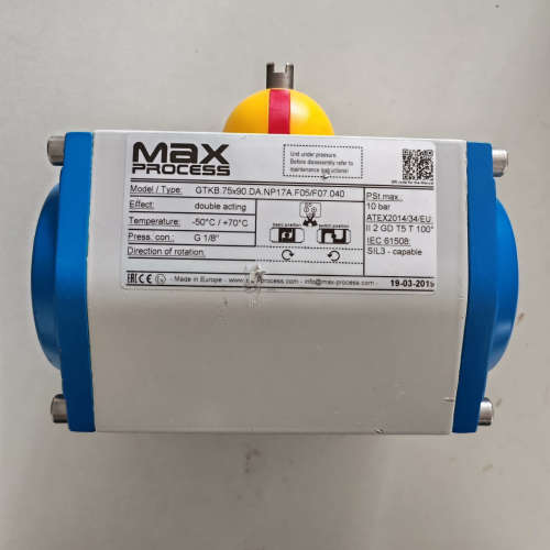 MaX PROCESS 气动执行器GTKB.75X90.DA