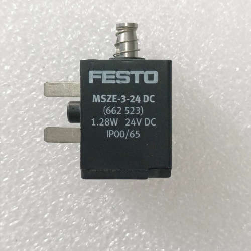 费斯托FESTO电磁阀线圈MSZE-3-24 DC，型号66