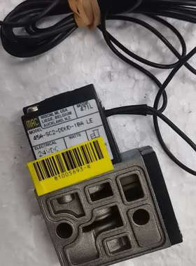 MAC电磁阀，型号45A-SC2-DDUD-1BA，DC24