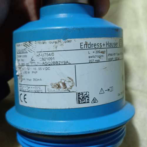 两只E+H音叉液位计 FTL71-AGQ2BB2Y9AL