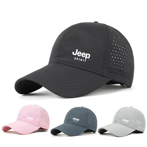 JEEP吉普速干防晒鸭舌帽遮阳帽男