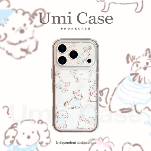 UmiCase小狗涂鸦iPhone手机壳