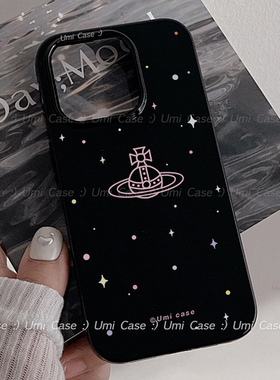 甜酷ins粉色土星行星适用17苹果iphone16手机壳14promax全包16plus硅胶XR少女心15promax日韩高级感14轻奢xs