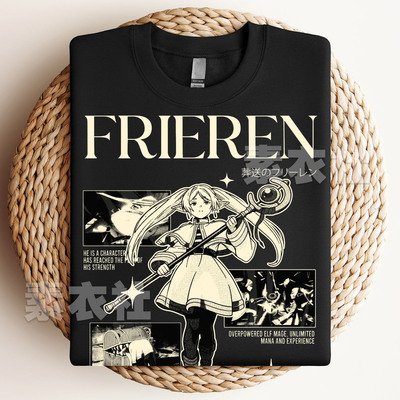 葬送的芙莉莲儿童成人纯棉Frieren: Beyond Journey's End短袖T恤