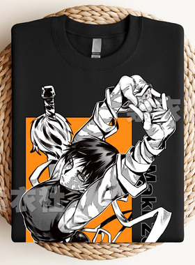 咒术回战儿童成人纯棉动漫周边伏黑甚尔MAKI禅院真希短袖T恤