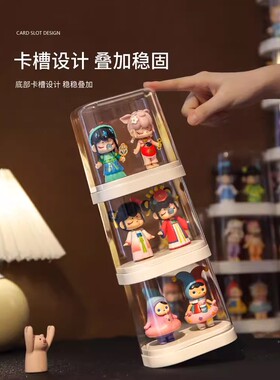 盲盒收纳展示架亚克力透明防尘