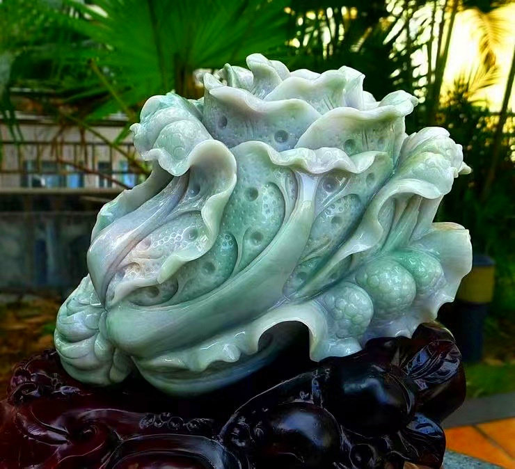 天然缅甸翡翠A货 精美春带彩 人生如意 八方来财 财源广进